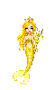 yellow mermaid