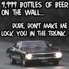 99 bottles of beer on the wall..