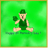 St Patrick's Day Teddy 