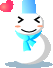Blue Snowman <inlove>