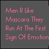 Men r like Mascara