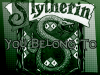 you belong to slytherin!