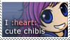 I :heart: cute chibis (stamp)