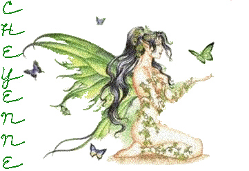Green Fairy with Cheyenne