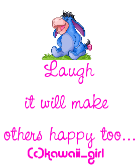 Laugh it will make happy