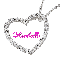 Heart Necklace with Name