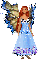 Amanda - Twinkling Blue FairyGirl