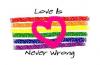 LOVE is never wrong