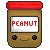 kawaii - peanut butter