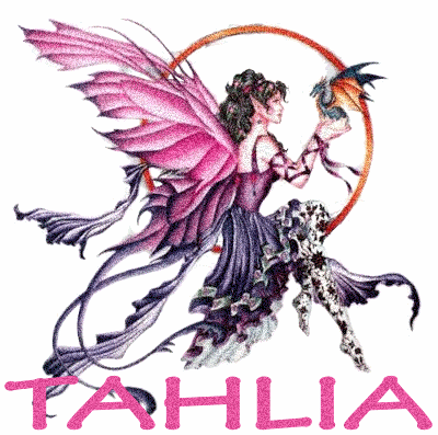 Fairy holding Dragon with Tahlia