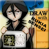 how to draw with rukia sensei..
