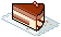 sliced cake