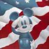 Mickey In Flag