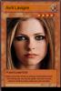 Avril Lavigne Card