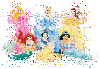 Princesses Floral GlitterSparkle