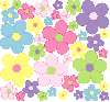 Groovy Flowers Background