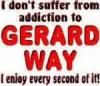 Gerard Way addiction