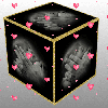 Precious Baby Cube (with floating hearts)