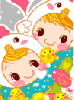 cute kawaii chicken little lovers
