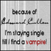 Because of Edward cullen