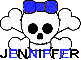 Jenniffer Skull Blue