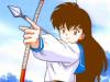 Ruki with bow and arrow