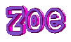 ZOE purple pink pulse