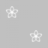 gray/white flowered bg
