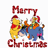 Pooh, Tigger & Eeyore Christmas- Merry Christmas
