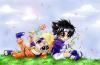 Naruto and Sasuke Flower Power