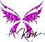 Kim-purplish butterfly