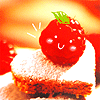 cute strawberry cake