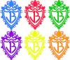 Jonas Brothers Colorful Logos