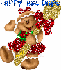 Christmas Gingerbread Girl- Happy Holidays 