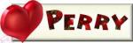 Heart Nameplate- Perry