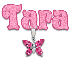 pink necklace tara