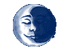 smiling moon