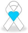 blue heart ribbon