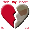 Half of my heart is in Iraq