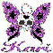 Butterfly Skull with Kari