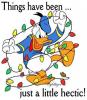 Christmas Donald - Things have been hectic