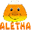 Aletha - candy corn guy