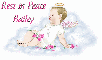 Angel baby with Bailey name