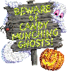 Candy munching ghost