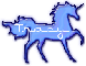 tracy blue unicorn