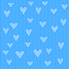Sweet Blue Hearts <3