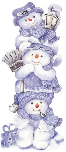 3 little snowmans