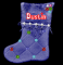 dustin christmas stocking
