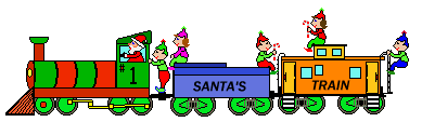 santas train