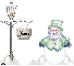 Green snowman-Betts